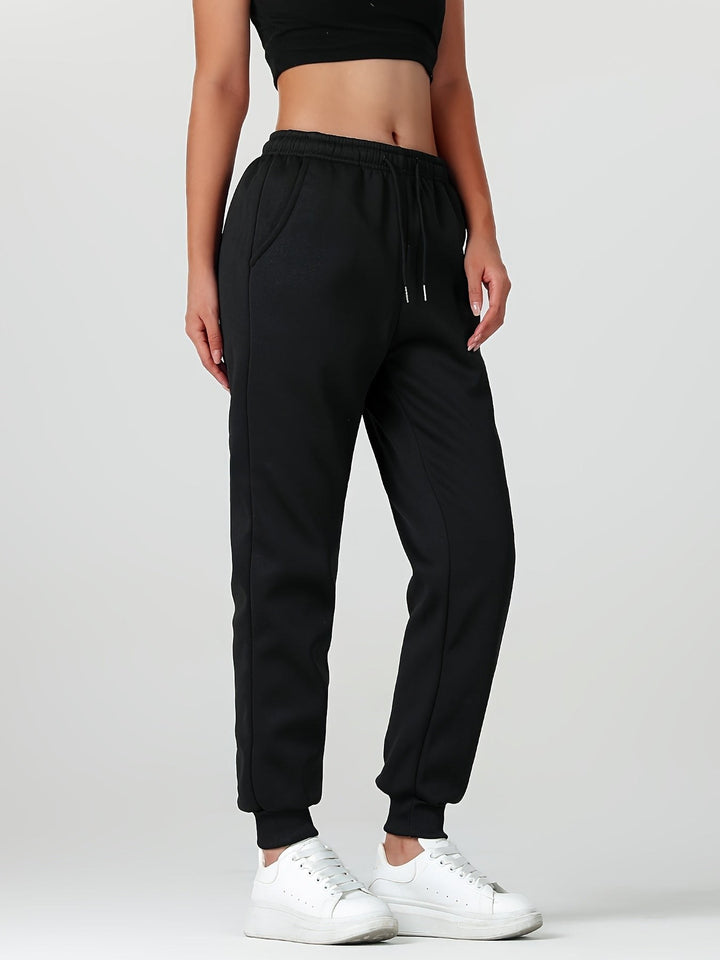 Janne — Varme Joggebukser Dame Fôret med Fleece og Strikk i Livet, Motegalleriet Oslo — bilde 5