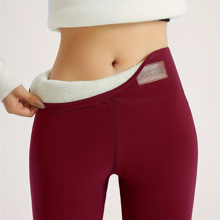 Selma — Varme Fôrede Leggings Dame med Høyt Liv, Motegalleriet Oslo — bilde 10