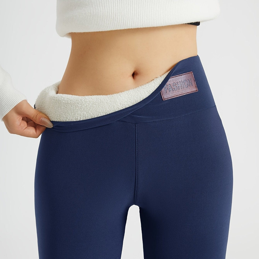 Selma — Varme Fôrede Leggings Dame med Høyt Liv, Motegalleriet Oslo — bilde 13