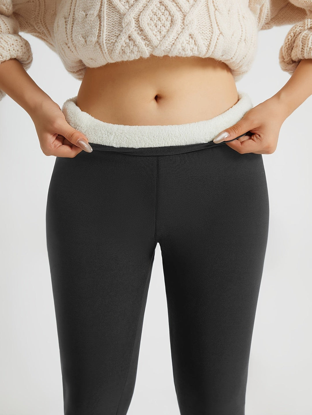 Selma — Varme Fôrede Leggings Dame med Høyt Liv, Motegalleriet Oslo — bilde 23