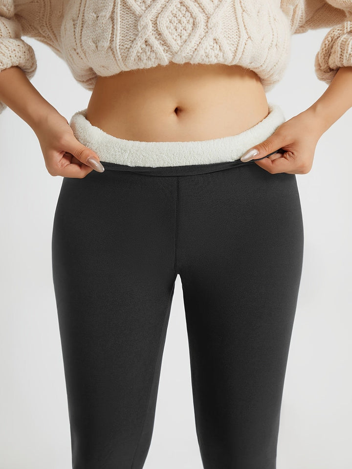 Selma — Varme Fôrede Leggings Dame med Høyt Liv, Motegalleriet Oslo — bilde 23