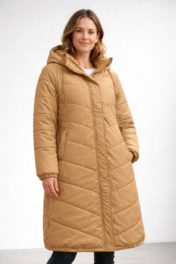 Sunniva — Varm Lang Vinterfrakk Dame Fôret med Fleece, Motegalleriet Oslo — bilde 5